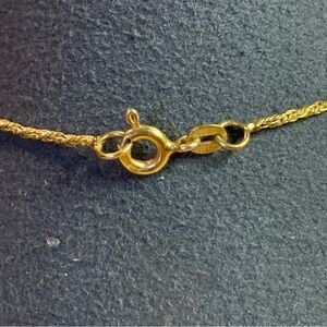585/14kt Gold Chain Bracelet! Perfect shape no kinks